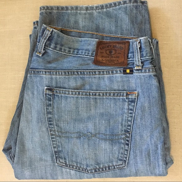 Lucky Brand Other - Lucky Brand 181 Relaxed Straight Jeans 38x30